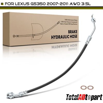 Manguera hidráulica de freno nueva para Lexus GS350 2007-2011 AWD lado del conductor delantero izquierdo Foto 1 de 4