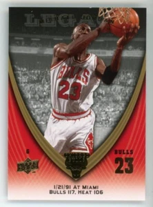 2008-09 Upper Deck Michael Jordan Legacy 466 MICHAEL JORDAN - Picture 1 of 2