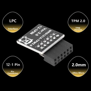 TPM 2.0 Trusted Platform Module SATA Module for Gigabyte Motherboard Win11 * - Photo 1/11