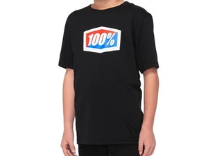 100% - Camiseta Oficial Juvenil - Negra - S - Imagen 1 de 1