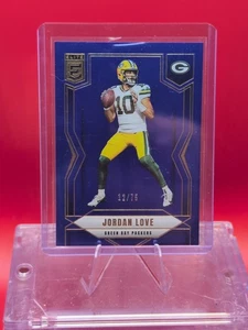 2025 Panini Donruss Elite - Jordan Love #73 Blue /75๐ฅ Very Clean Grade it ๐ - Picture 1 of 2