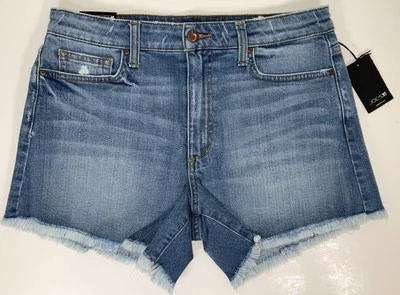 NWT Joe’s Jeans High Rise Cut Off Blue Denim Shorts Light Distress 29 (30”X 4”) - Image 1 of 4