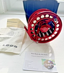 Rare Loop Evotec HD G3 8/10 Limited Burdundy Edition Fly Reel with Case - Picture 1 of 12