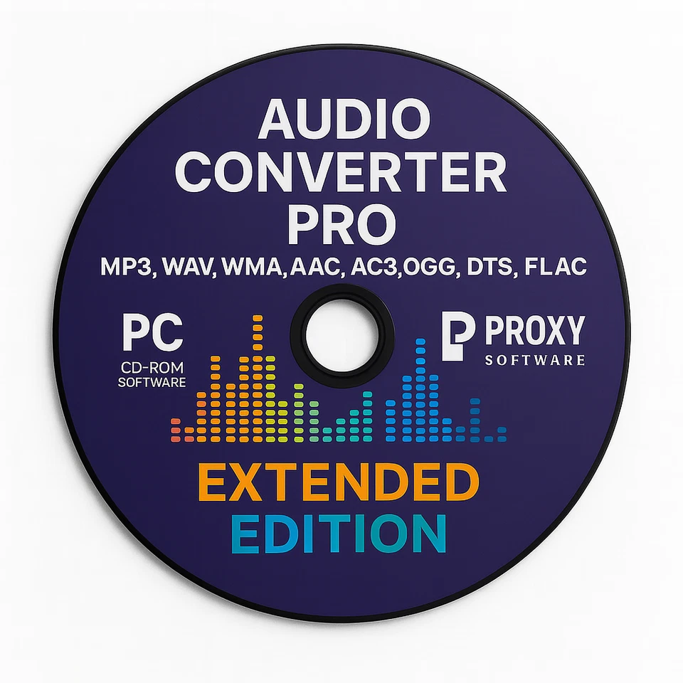 Audio Converter Pro CD or USB | Convert to MP3 WAV WMA AAC AC3 OGG DTS FLAC - Image 1 of 1