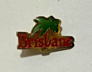 Pin/insignia de metal Brisbane para sombrero/solapa - Imagen 1 de 2