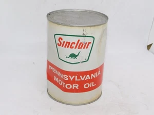 Aceite de motor Dino SAE 10W Sinclair Pennsylvania de colección nuevo en stock lata - completo - Imagen 1 de 4