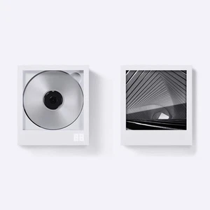 KM5 Instant Disk Audio CP1 Bluetooth Lecteur CD Blanc CD Jacket Affichage F/J - Photo 1/7