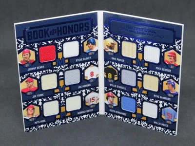 2025 LEAF HISTORY BOOK OF HONORS RELIC /5 SANDBERG PETE ROSE BENCH TORRE CG4 - Image 1 of 4