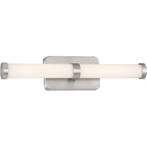 George Kovacs P574-084-L Loupe LED 20 inch Brushed Nickel Bath Light Wall Light - Picture 1 of 4