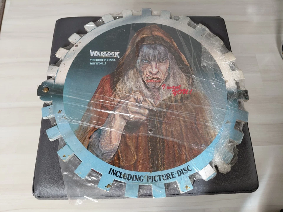 WARLOCK You Hurt My Soul (On'n'On..) Maxi 12" Pict. Vinyl,Doro, Zahnrad verschw. - Bild 1 von 4