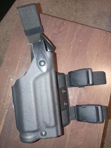 Funda Safariland Sig Sauer P-229 y M3 o M6 Light RH MLS 6004 negra 2009 nueva de stock - Imagen 1 de 17