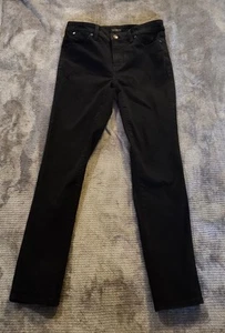 Talbots Women's Slim Ankle Jeans Size 4 Black Five Pocket - Picture 1 of 7
