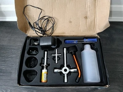 HPI NITRO STARTER KIT GLOW Wrench Spanner fuel bottle stick charger Trophy Rs4 - Image 1 of 2