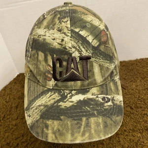 Caterpillar Hat Camo Cat Cap Mossy Oak Baseball Cap Hat Snapback Acorn - Picture 1 of 8