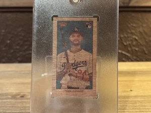 2024 Topps 206 Andy Pages Rc Wood Stock Variation /20 Dodgers T206 - Picture 1 of 13
