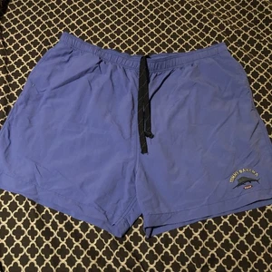 Tommy Bahama Swim Trunks Mens Sz XL Blue Embroidered Logo Lined Surf Marlin K39 - Picture 1 of 6