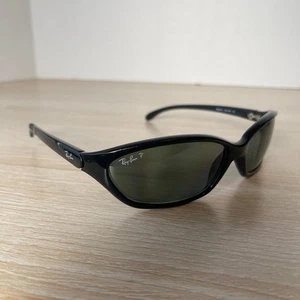Ray-Ban Rb4011 601/9A Sonnenbrille Predator Wrap LESEN schwarz polarisiert Italy - Bild 1 von 14