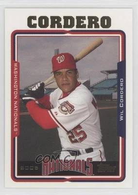 2005 Topps Washington Nationals Box Set Wil Cordero #5 - Image 1 of 2