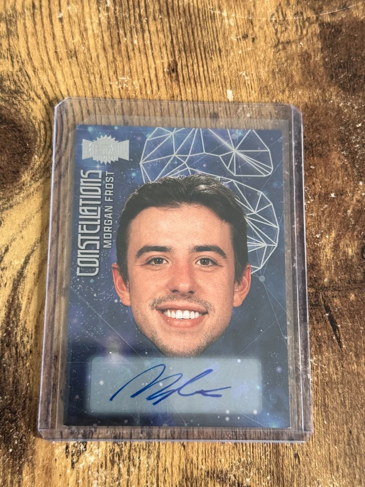 2023-24 Skybox Metal Universe Constellations Auto Morgan Frost #CN-16 Auto - Image 1 of 1