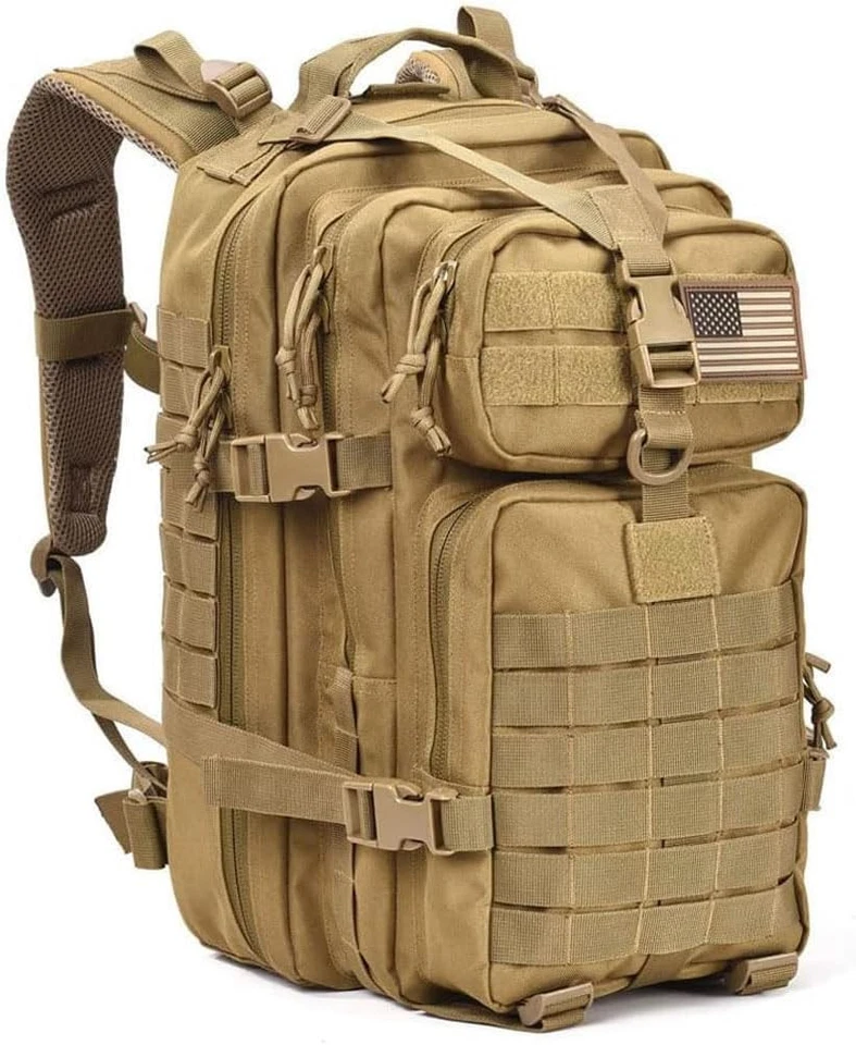 34L Tactical Assault Backpack Small Military Rucksack For Hiking Camping - Image 1 of 4