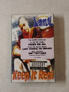 Jamal Keep It Real Sealed Cassette Tape Single 1996 Rowdy Records  - Picture 1 of 4