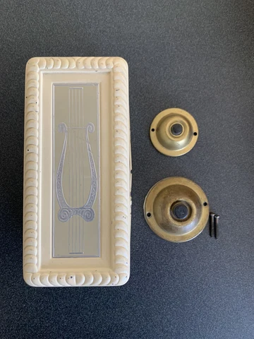 Vintage Edwards Door Chime 1940’s and door buttons “WORKS” Cover