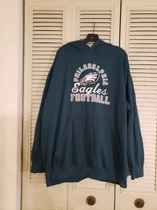 Sudadera con capucha para hombre Philadelphia Eagles majestuosa talla 3XL verde - Imagen 1 de 5