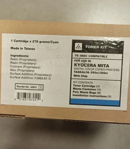 KATUN TONER COMPATIBILE TK-865C CIANO - Foto 1 di 1