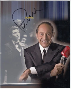 PAUL ANKA NACHDRUCK 8X10 FOTO HANDSIGNIERTES BILD SIGNED WEIHNACHTEN MANN HÖHLE GESCHENK - Bild 1 von 1