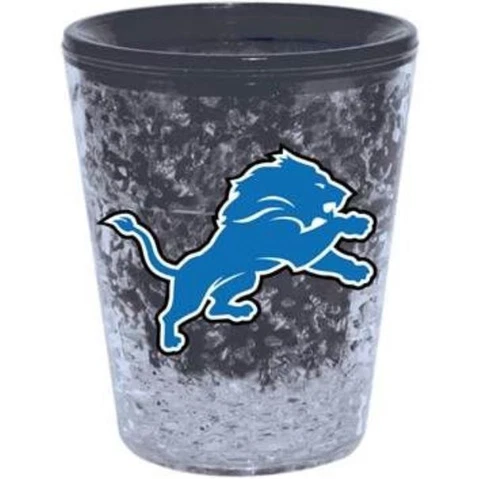 Detroit Lions 2oz Collector Freezer Shot Glass NFL Cover