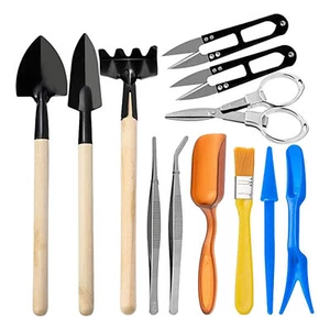 12PCS Gardening Tools Set Garden Kit Trowel Secateurs Fork Weeder Planting Diggi - Picture 1 of 9