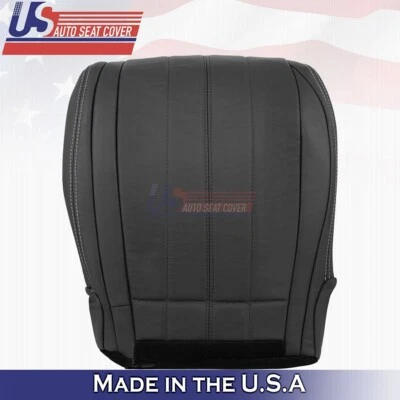 Cubierta de asiento de cuero negra inferior del conductor para Infiniti FX37 2009 A 2017 Foto 1 de 4