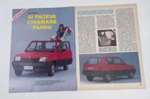 Clipping Ritaglio Articolo 1987 Si faceva chiamare Panda Seat Marbella - Foto 1 di 1
