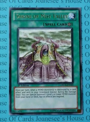 Shrine of Mist Valley ORCS-EN060 Silver Rare Yu-Gi-Oh Card 1st Edition New - Image 1 of 3