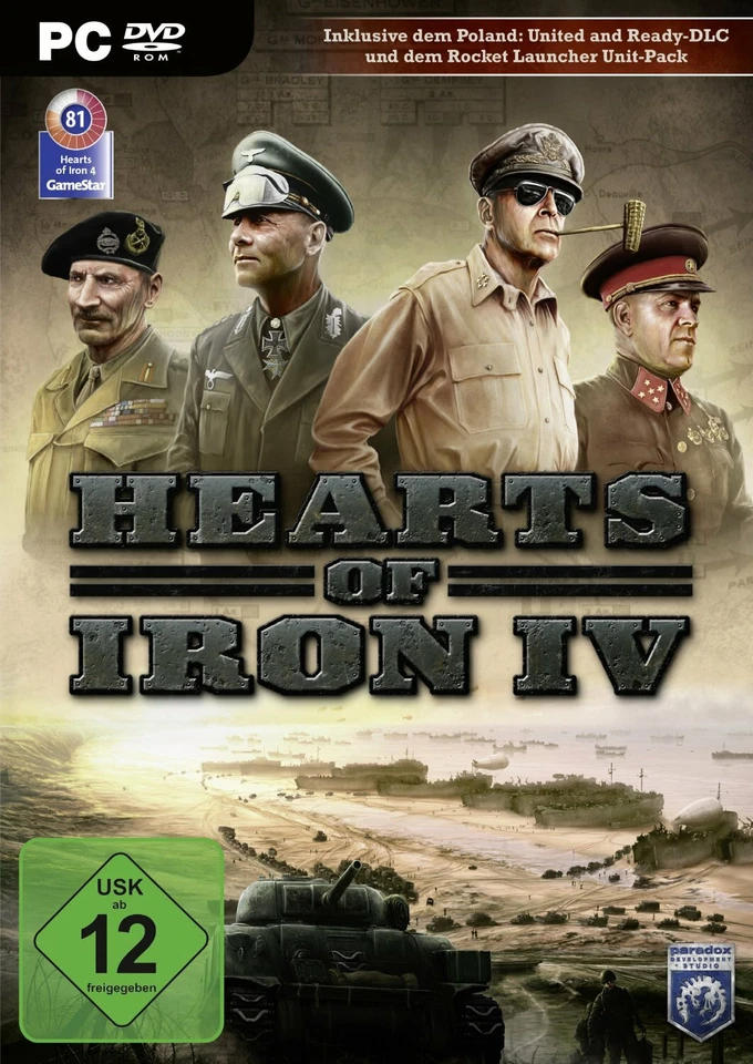 Hearts of Iron 4       IV         PC         !!!!!! NEU+OVP !!!!!! - Bild 1 von 1