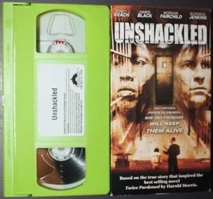 UNSHACKLED (vhs) Stacy Keach, James Black, Morgan Fairchild. VG. Rare. Drama. NR - Picture 1 of 2