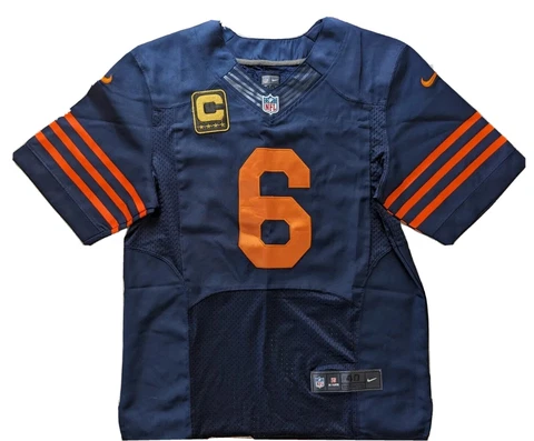 Chicago Bears Cutler #6 Captain Nike NFL On Field Jersey Sz 40 NWOT RARE Cover