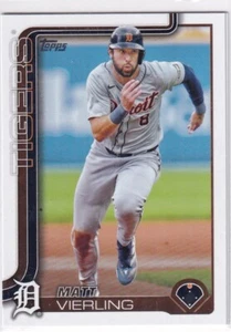 2025 Topps MLB Baseball Series 1 No. 166 Matt Vierling Tigers - Bild 1 von 2