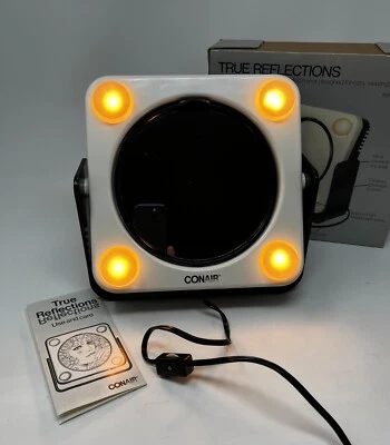 Espejo retro Conair 1980 True Reflection espejo de maquillaje iluminado de 2 lados M/OR2 Foto 1 de 4