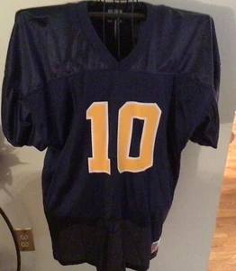 Camiseta de fútbol americano vintage de West Virginia University Mountaineers #10 Steve Slaton - Imagen 1 de 5