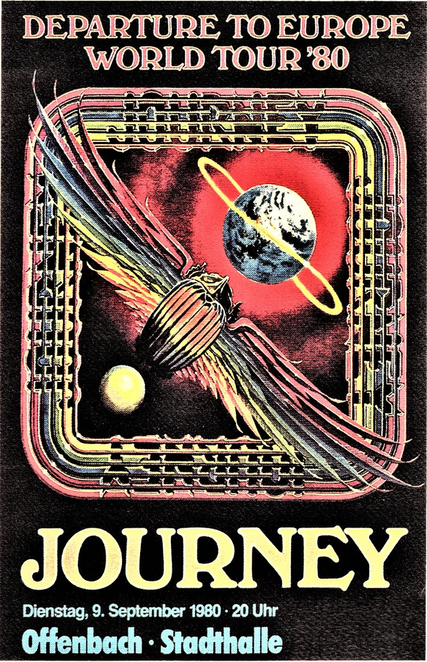 Journey  Concert Poster 12 X 18 Free Shipping - Image 1 of 1
