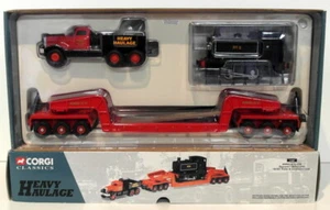 Corgi 1/50 Scale 31007 Diamond T Ballast With Girder Trailer & Locomotive Annis - Picture 1 of 2