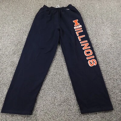 Pantalones deportivos Illinois Fighting Illini para hombre M azul campeón jogger universitario Foto 1 de 4