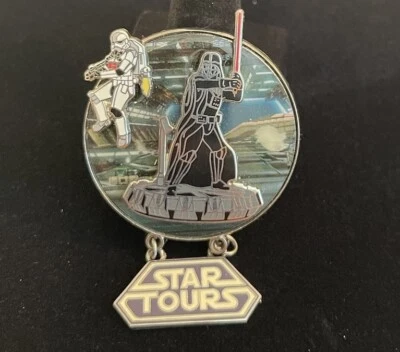 Disney Star Wars ⭐️Tours Darth Vader Storm Trooper The Adventure Continue 2011 Foto 1 de 4