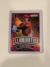 2020 Panini Prizm #I-11 Shohei Ohtani Illumination •Purple Prizm•