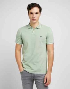 LEE JEANS MAGLIA UOMO MANICA CORTA Pique Polo in Intuition Grey 112349953 - Imagen 1 de 5