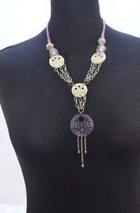 collier sautoir fantaisie perles "glitter",mode, accessoires,perles,strass - Imagen 1 de 4