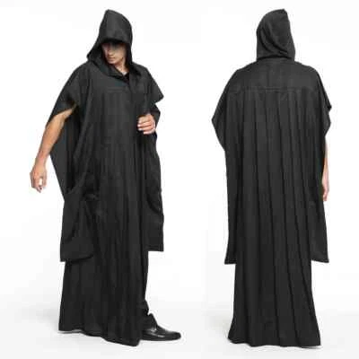 HOT  Star Wars Sith Darth Maul Tunic Hooded Cloak Robe Cloak cosplay costume - Image 1 of 4