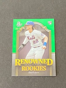 Brett Baty 2023 Bowman Platinum Renowned Rookies #RR-5 RC #ed 26/99 - Picture 1 of 10