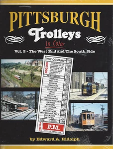 PITTSBURGH TROLLEYS in Color, Vol. 2 - The West End & The South Side (NEW BOOK) - Picture 1 of 2